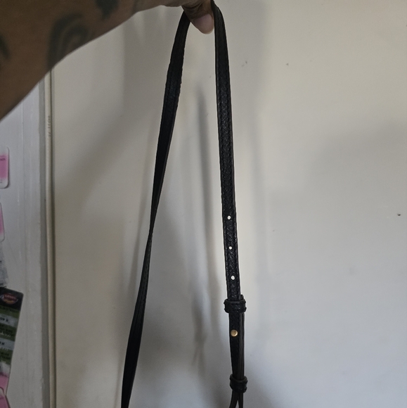 GUC Small round Leather black Tory Burch Bag - Picture 7 of 15